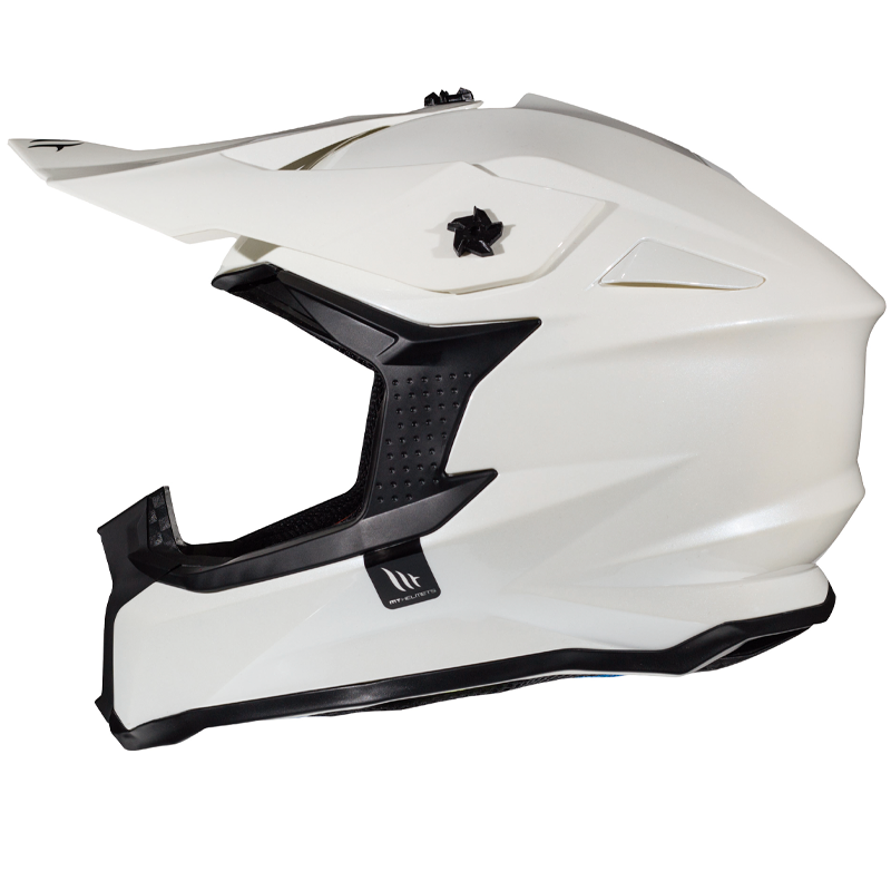 MT Helmets Casco Integral KRE+ Carbon Brush Blanco